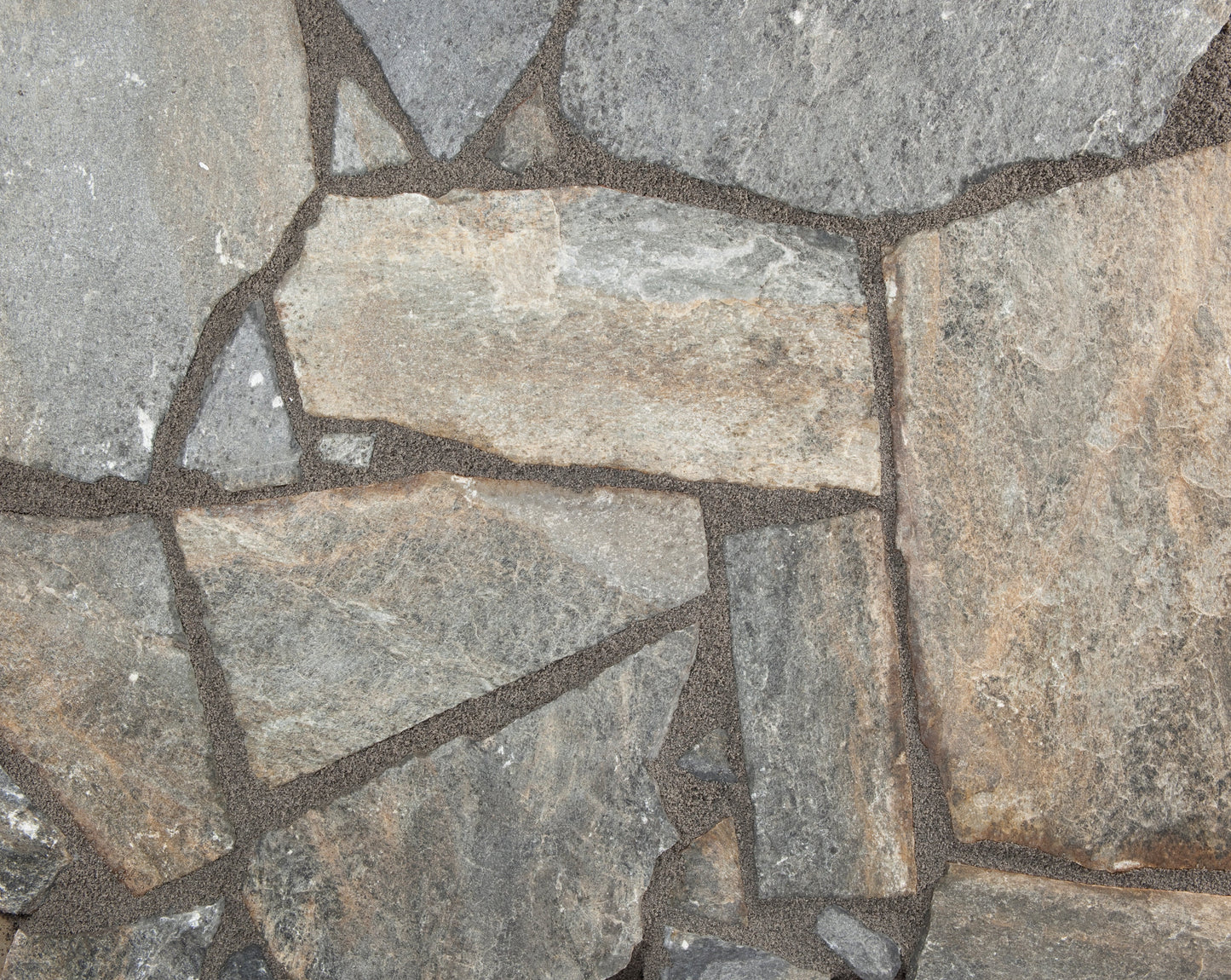 Polygonalplatte Karisto grau-schwarz 1,5-2,5 cm m²/Lage