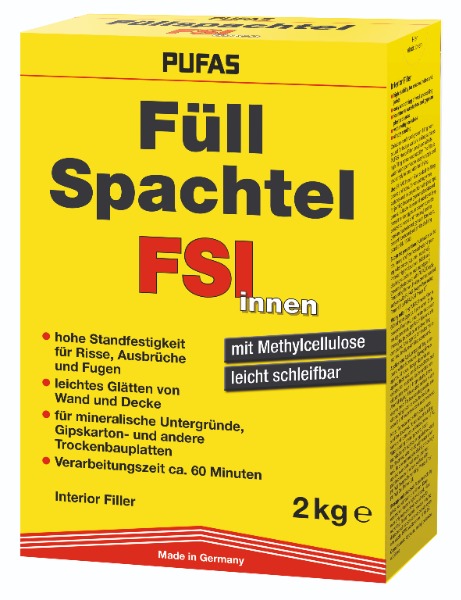 Pufas Füllspachtel Innen 2kg