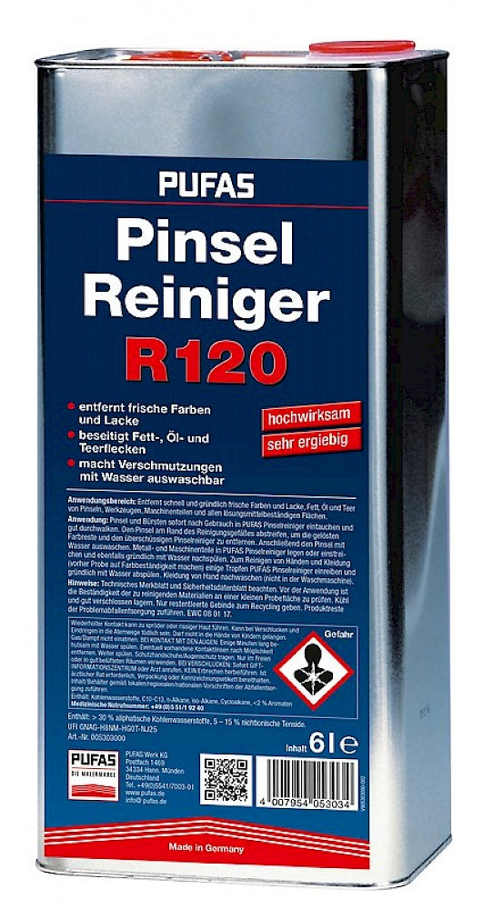 PUFAS Pinselreiniger R120 6 Liter