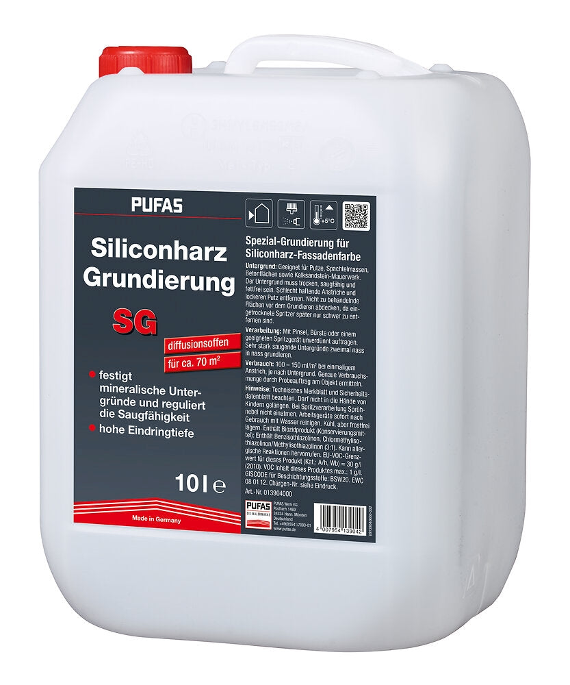 PUFAS Siliconharz-Grundierung SG 10 Liter