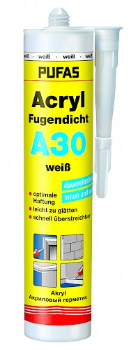 PUFAS Acryl-Fugendicht A30 310 ml / 12 Stück VPE