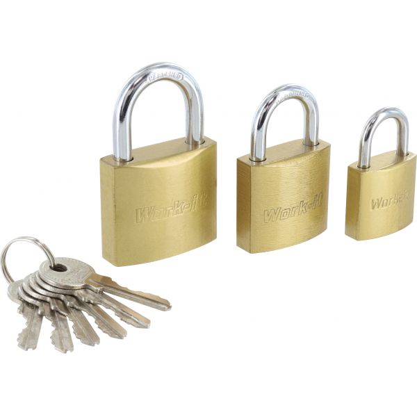 Vorhängeschlösser 3 Stück