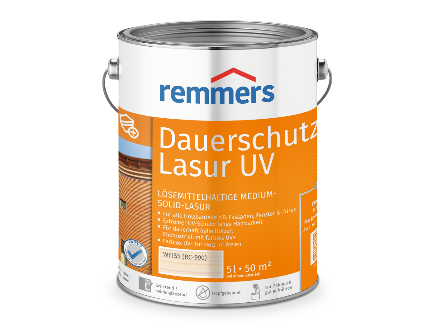 DAUERSCHUTZ-LASUR UV WEIß 5,0l