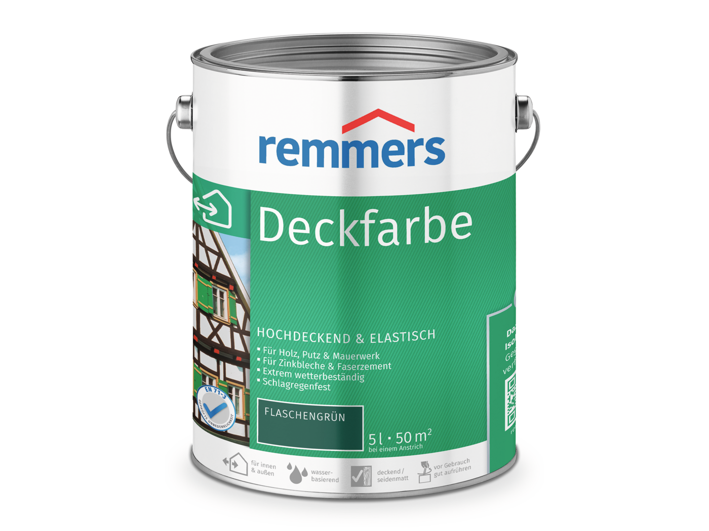 DECKFARBE FLASCHENGRUEN 5,00 LTR
