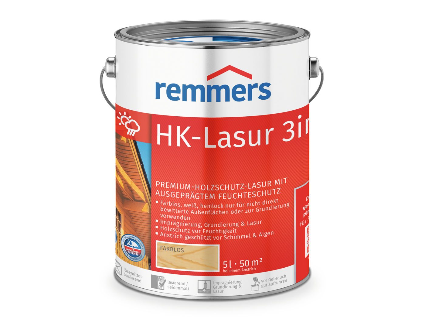 HK-LASUR 3 IN 1 PLUS FARBLOS 5,00 LTR