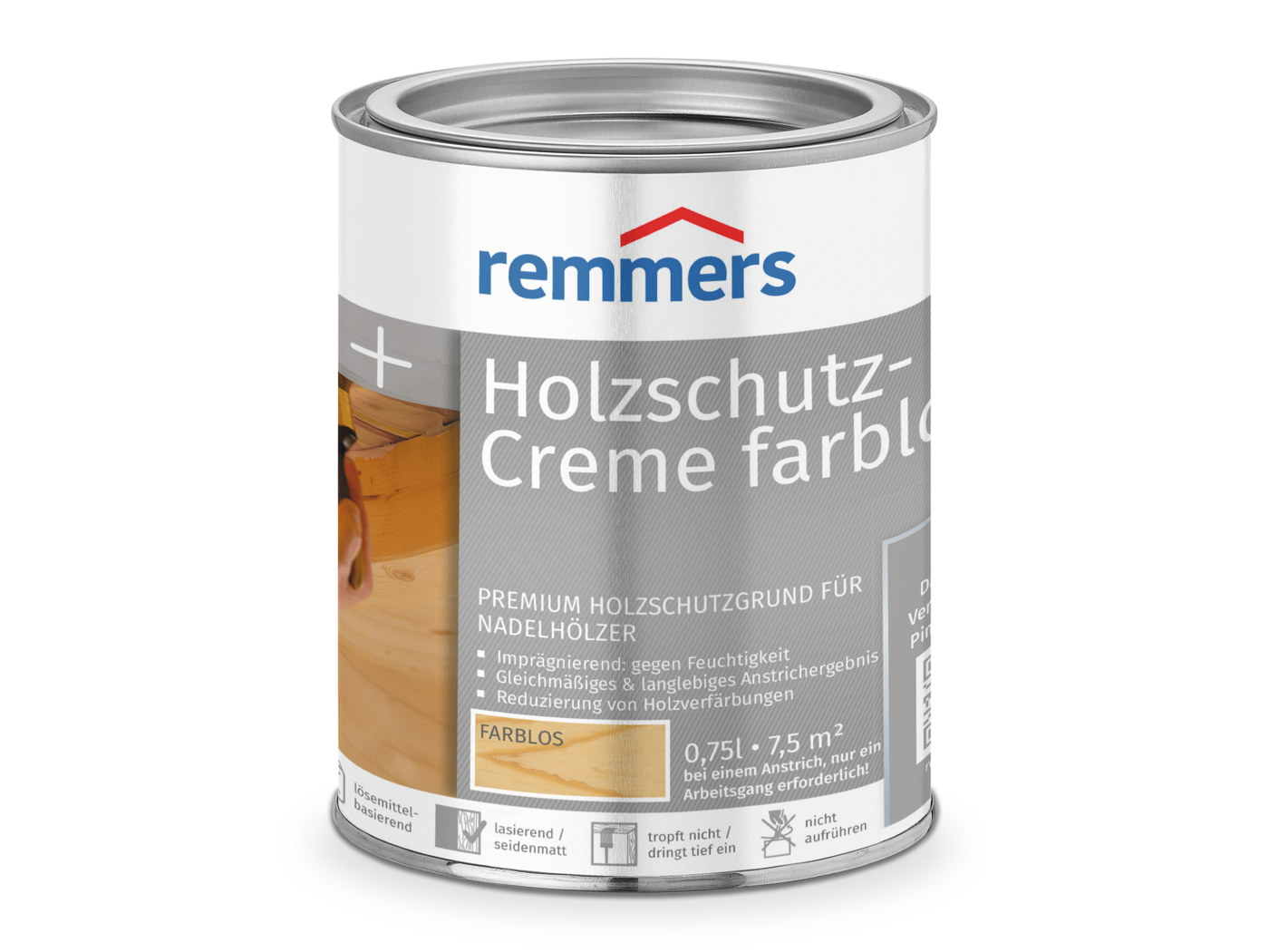 HOLZSCHUTZ-CREME FARBLOS 750ML