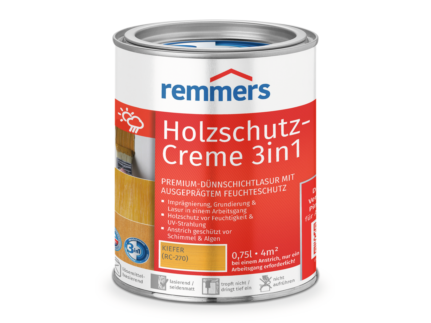HOLZSCHUTZ-CREME KIEFER 750ML