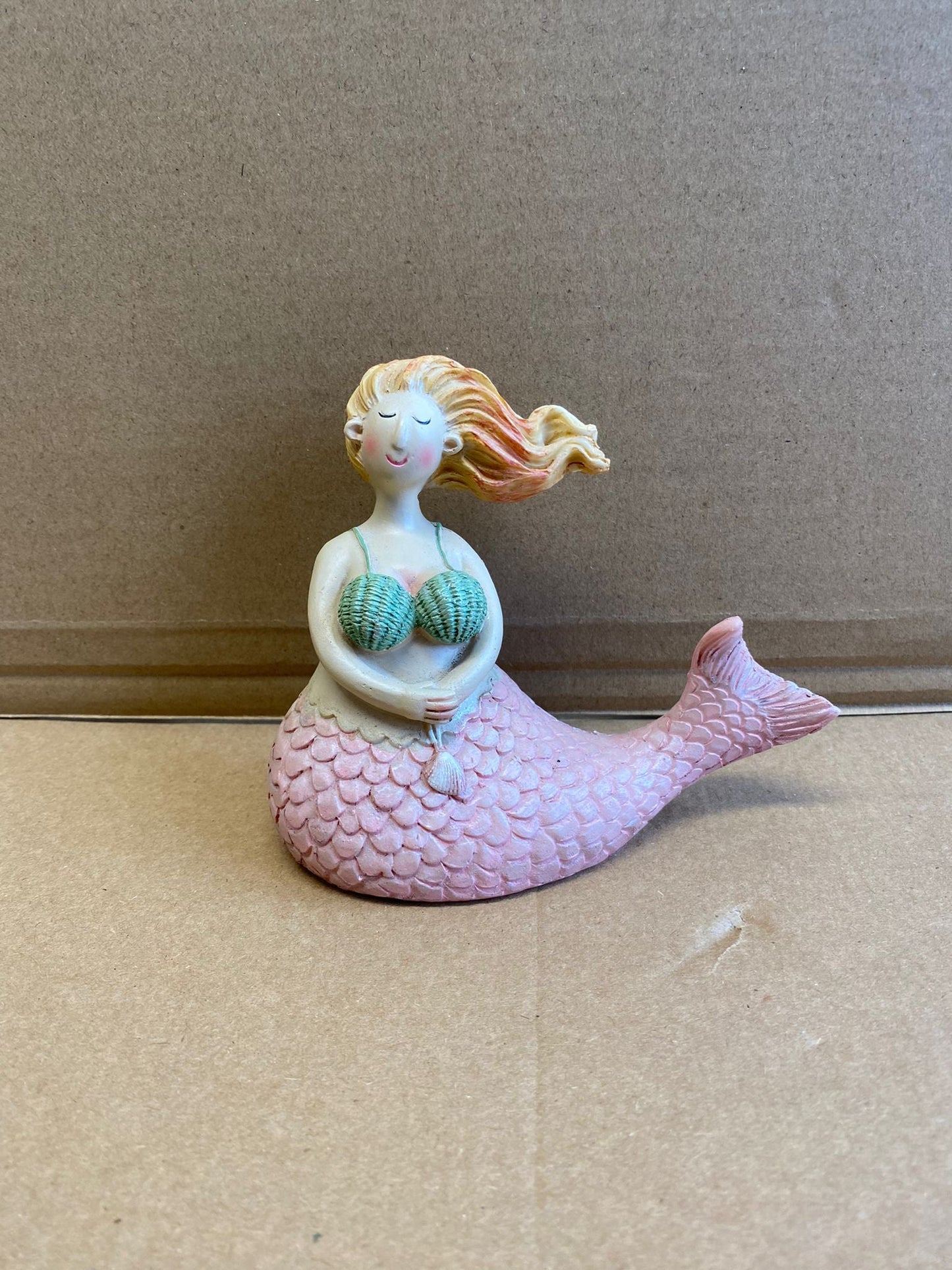 Deko Meerjungfrau 12x10cm