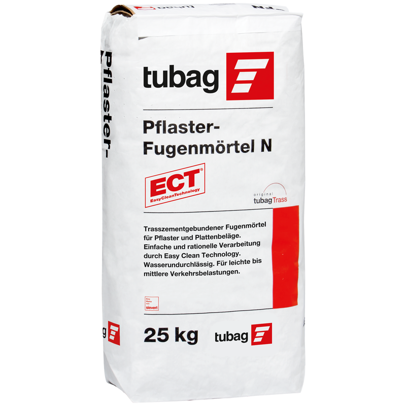 tubag PFN hellgrau 25kg Pflasterfugenmörtel N wasserundurchlässig