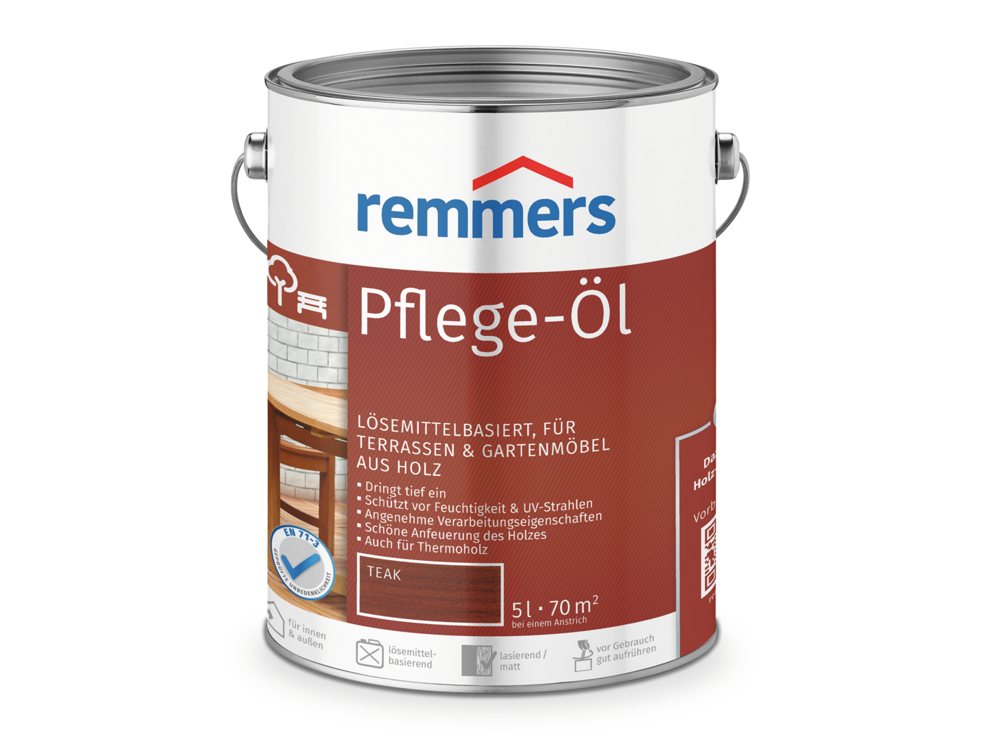 PFLEGE-ÖL TEAK 5,00 LTR