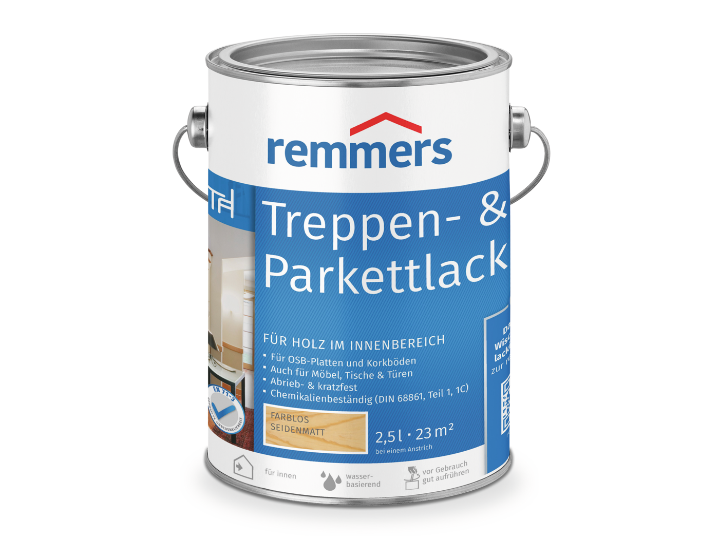 TREPPEN-& PARKETTLACK SM FARBLOS 2,50 LTR