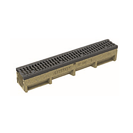Anrin Drain SF-100 Rinne 010* mit Gusszarge und Gussrost F900
