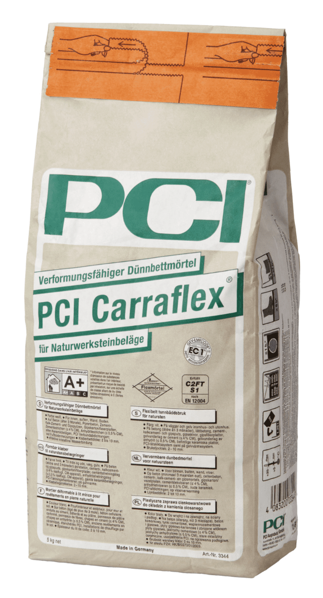 Carraflex 5kg weiss (Naturstein-Dünnbettmörtel)