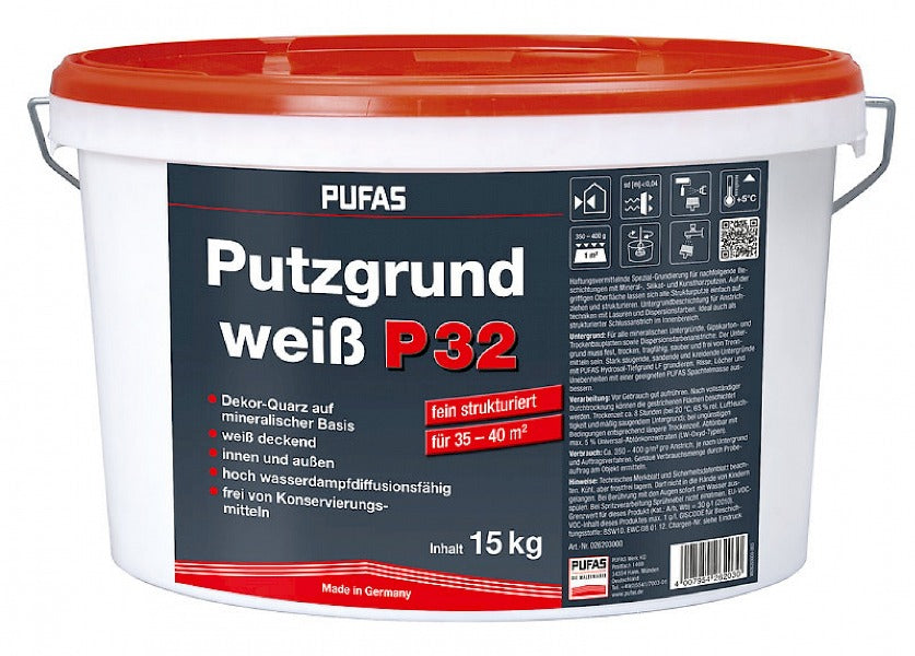 Putzgrund weiß P32 fein