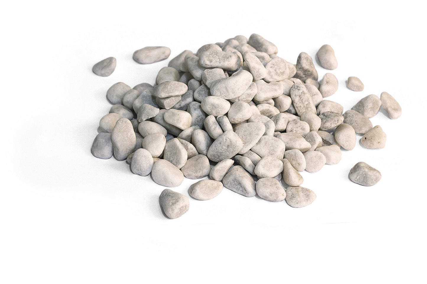 Zierkies Carrara, gerundelter Marmor 20kg