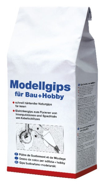 PUFAS Modellgips für Bau und Hobby 5 kg