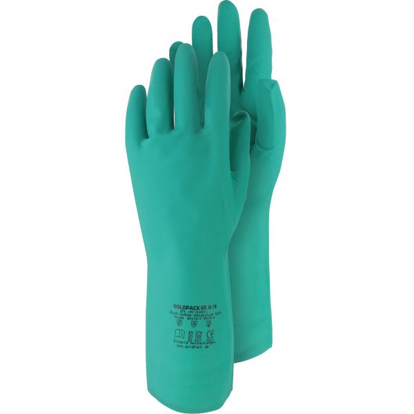 Chemik-Handschuh Grün Gr.XL