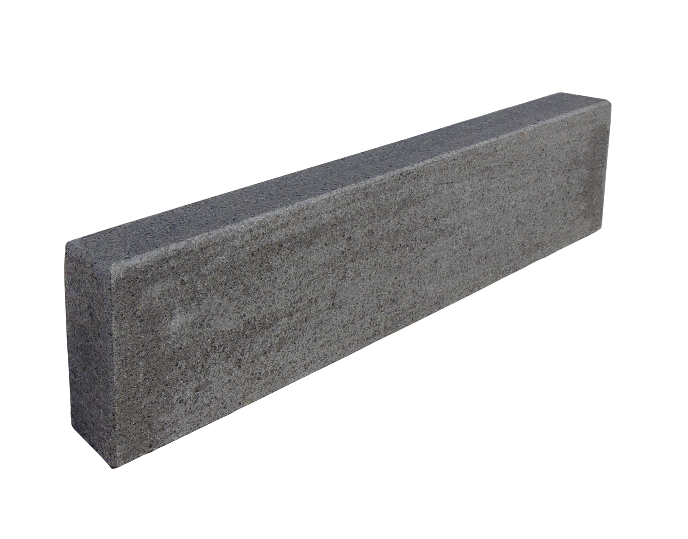 Stele Pacifc Black 8x20x100cm Waterjet - geflammt und wassergestrahlt