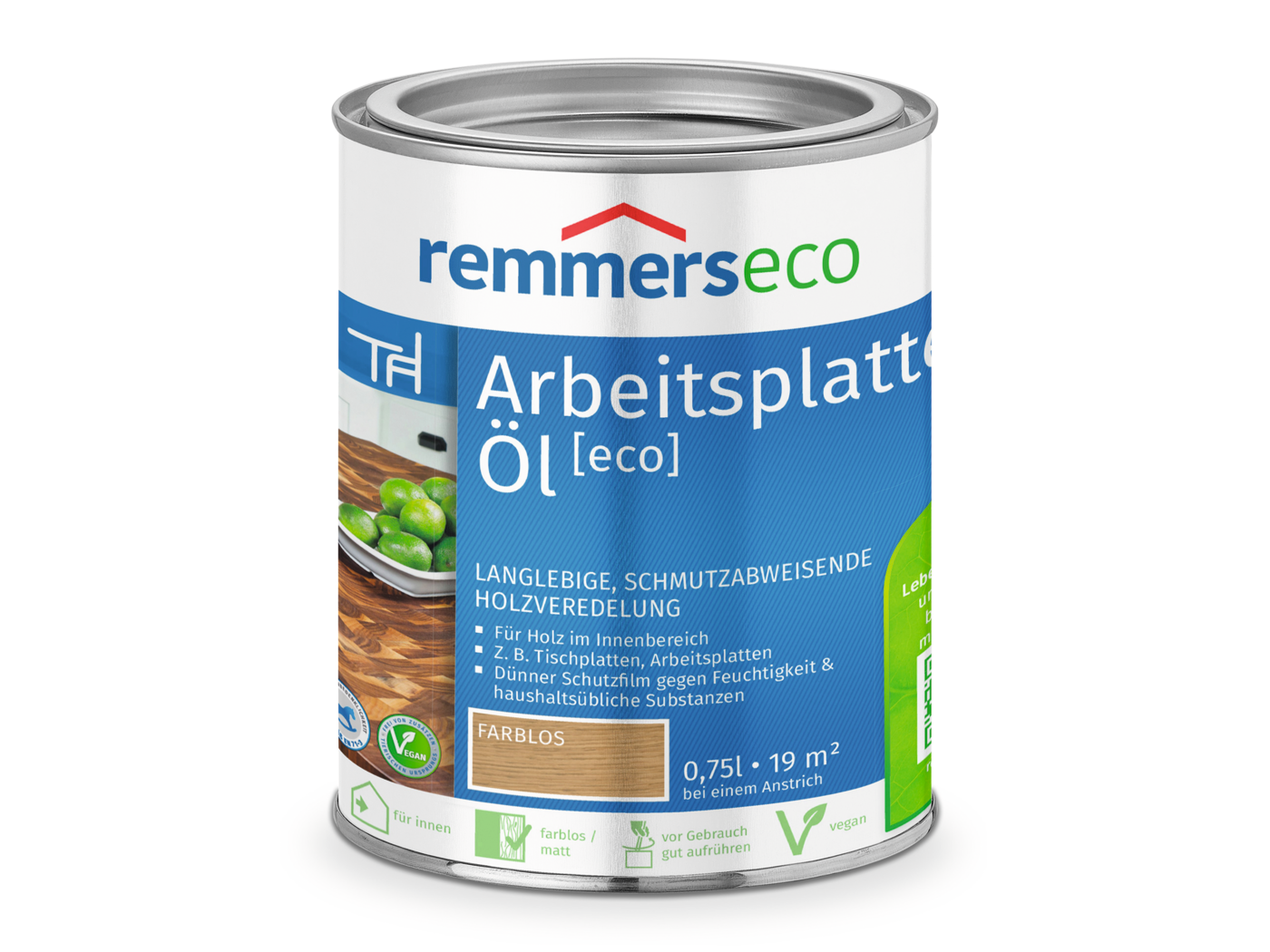 ARBEITSPLATTEN-ÖL [eco] FARBLOS 750 ML