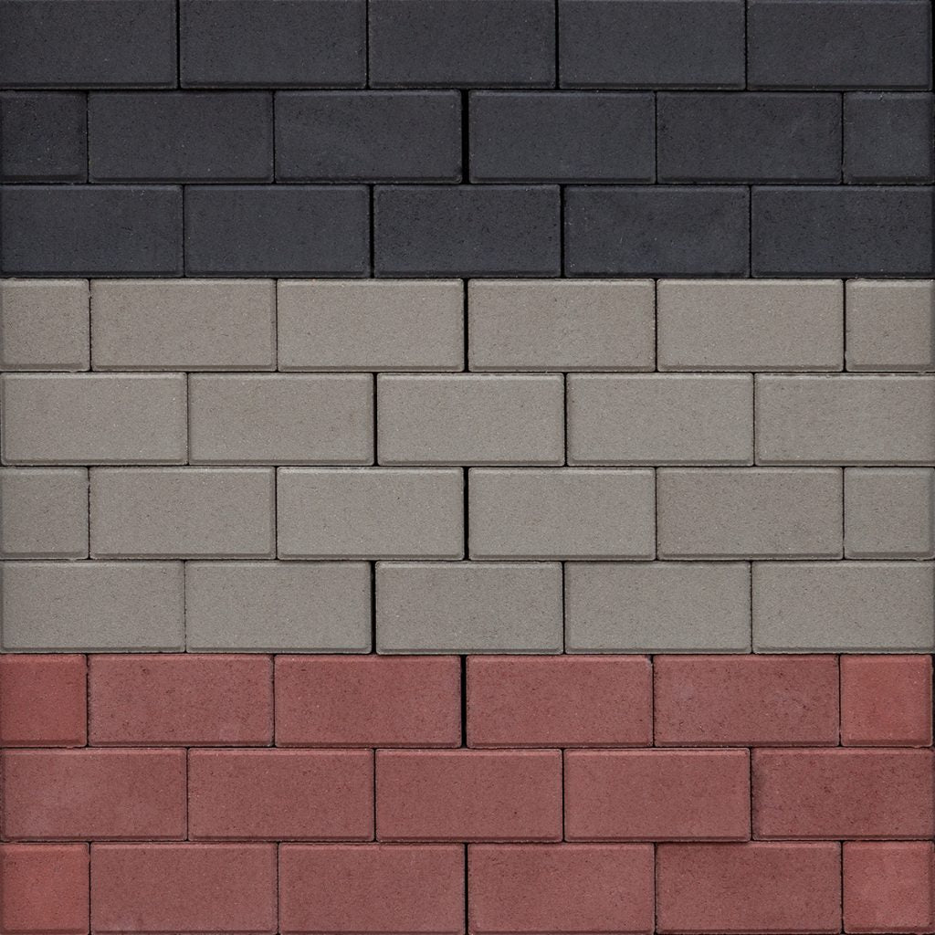 Rechteckpflaster mit Fase 20x10x8cm