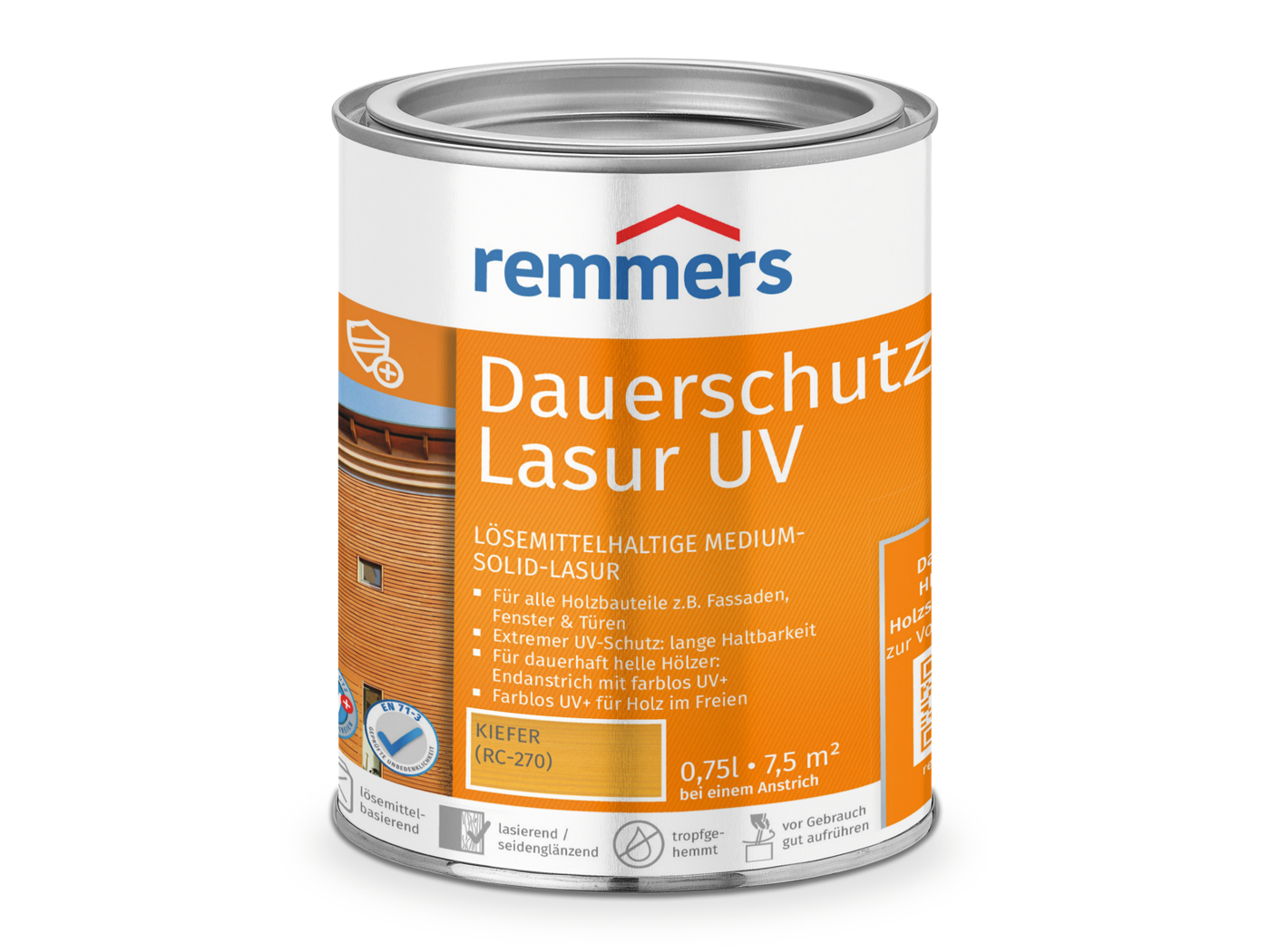 DAUERSCHUTZ-LASUR UV KIEFER 0,75l