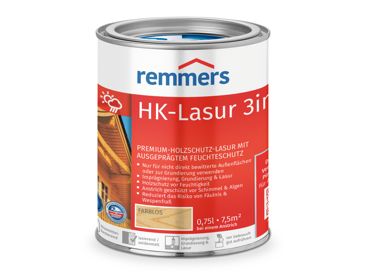 HK-LASUR 3 IN 1 PLUS FARBLOS 750 ML