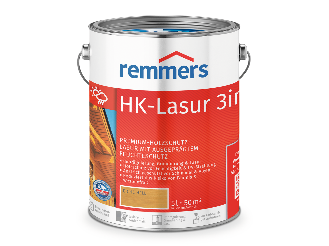 HK-LASUR 3 IN 1 PLUS EICHE HELL (RC-365) 5,00 LTR
