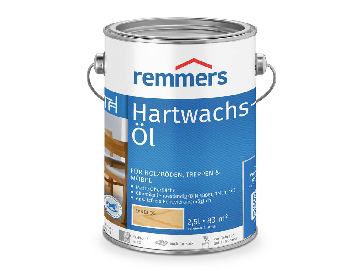 HARTWACHS-ÖL [eco] FARBLOS 2,50 LTR