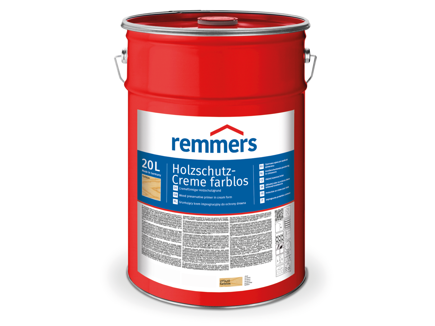 HOLZSCHUTZ-CREME FARBLOS 20,00 LTR