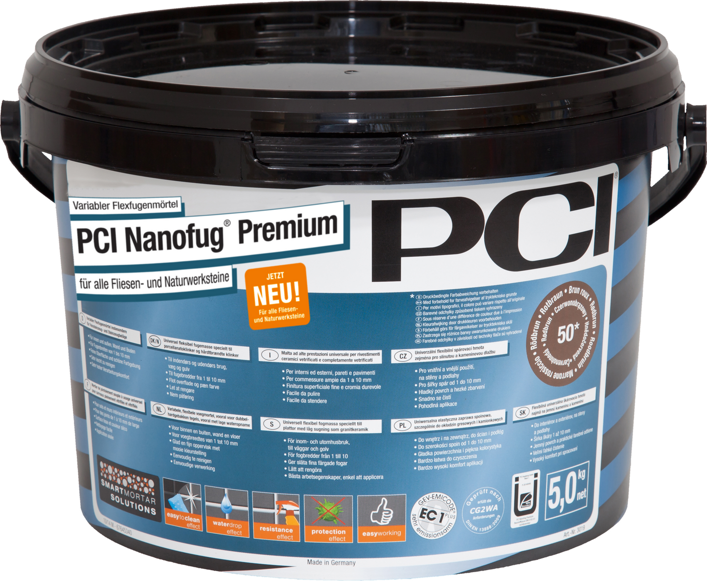 PCI Nanofug Premium zementgrau 5 kg