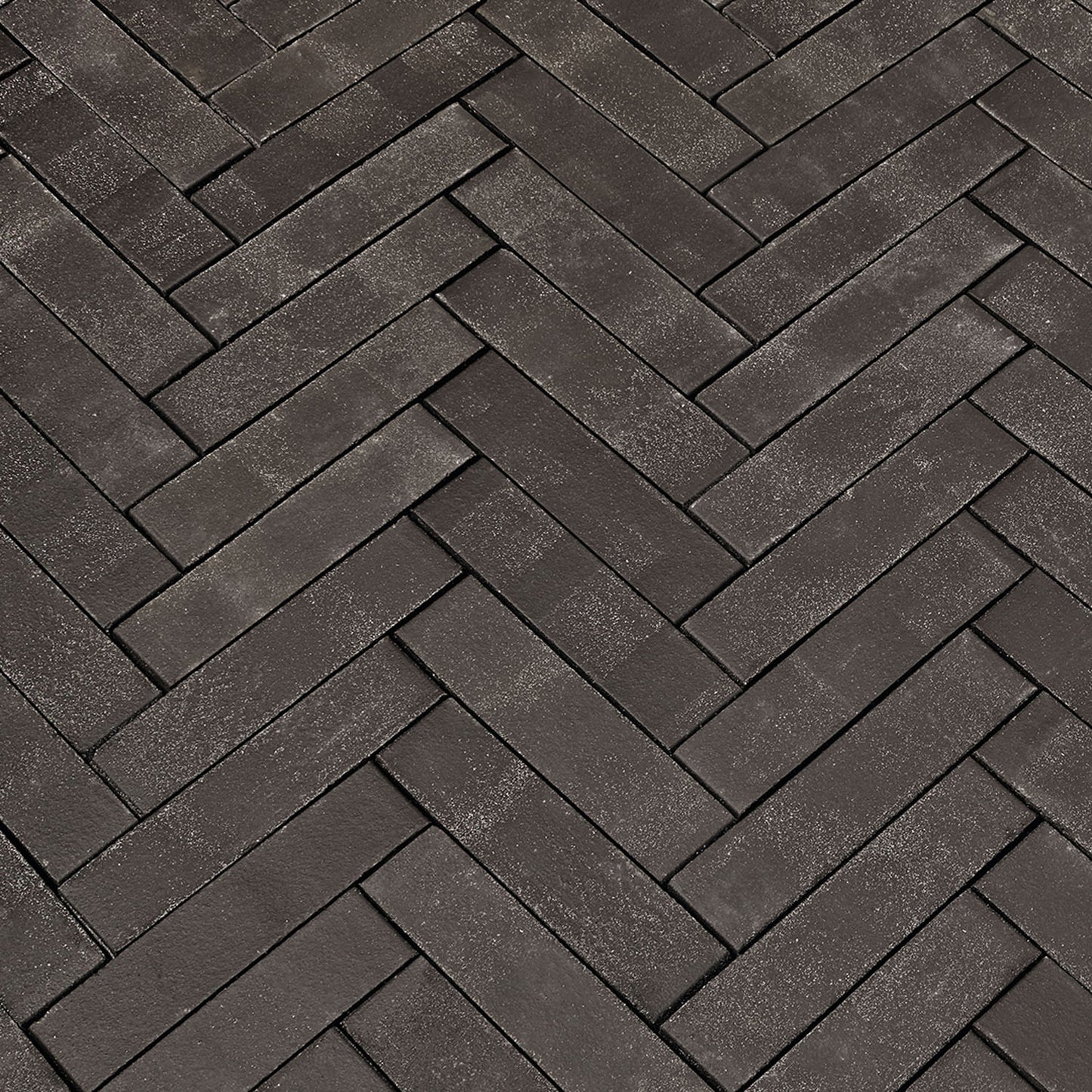 Pflasterklinker Eros Schwarz nuanciert 200x50x60mm ohne Fase  10,83 m² Palette