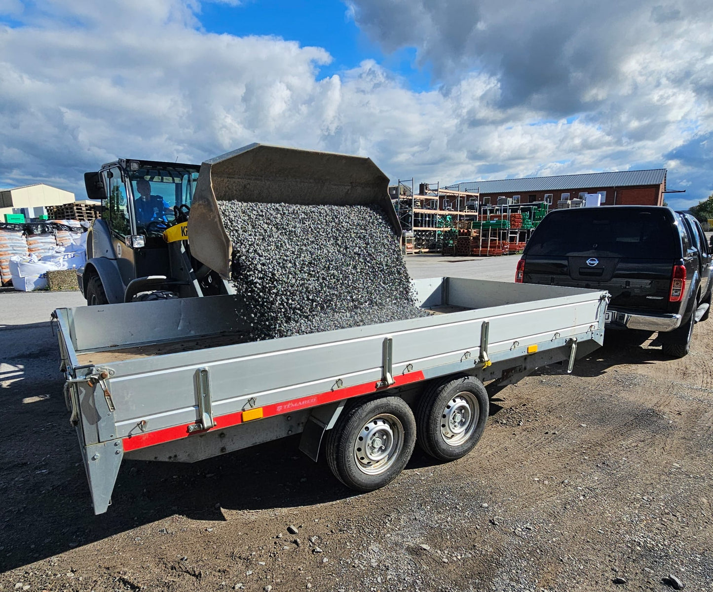 BASALT - Edelsplitt 11 - 16  mm / lose verladen per m³