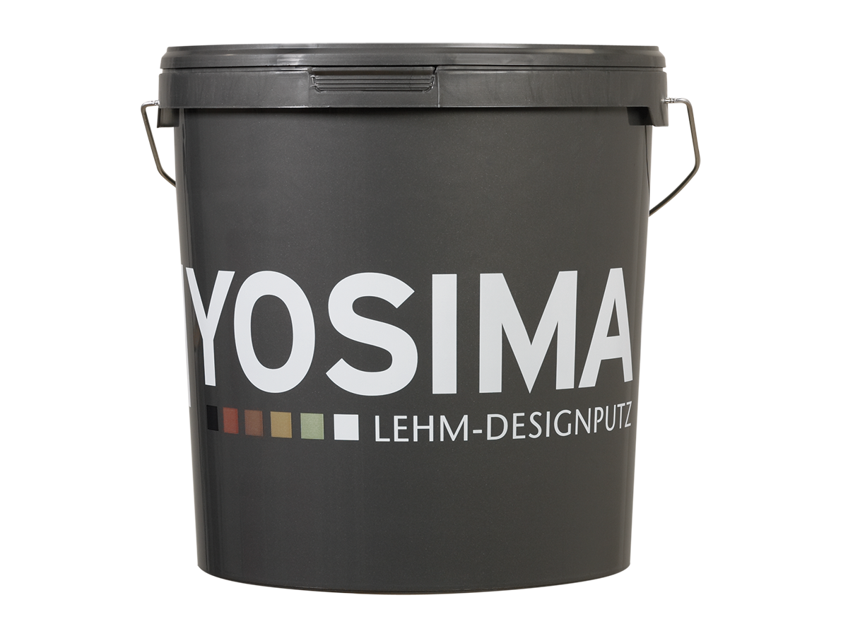 Claytec Yosima Designputz PG 2 gelb 3 - 20 kg Eimer