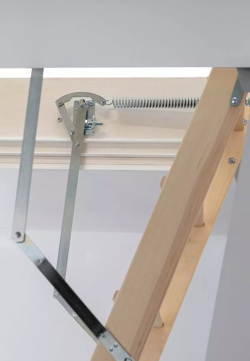 Dolle click-fix 76 Bodentreppe, 130 x 60 cm RH bis 274cm, Lukenkasten 24cm hoch