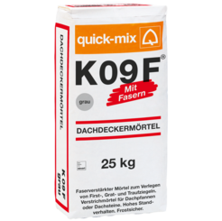 Dachdeckermörtel K09F grau 25kg   Sack
